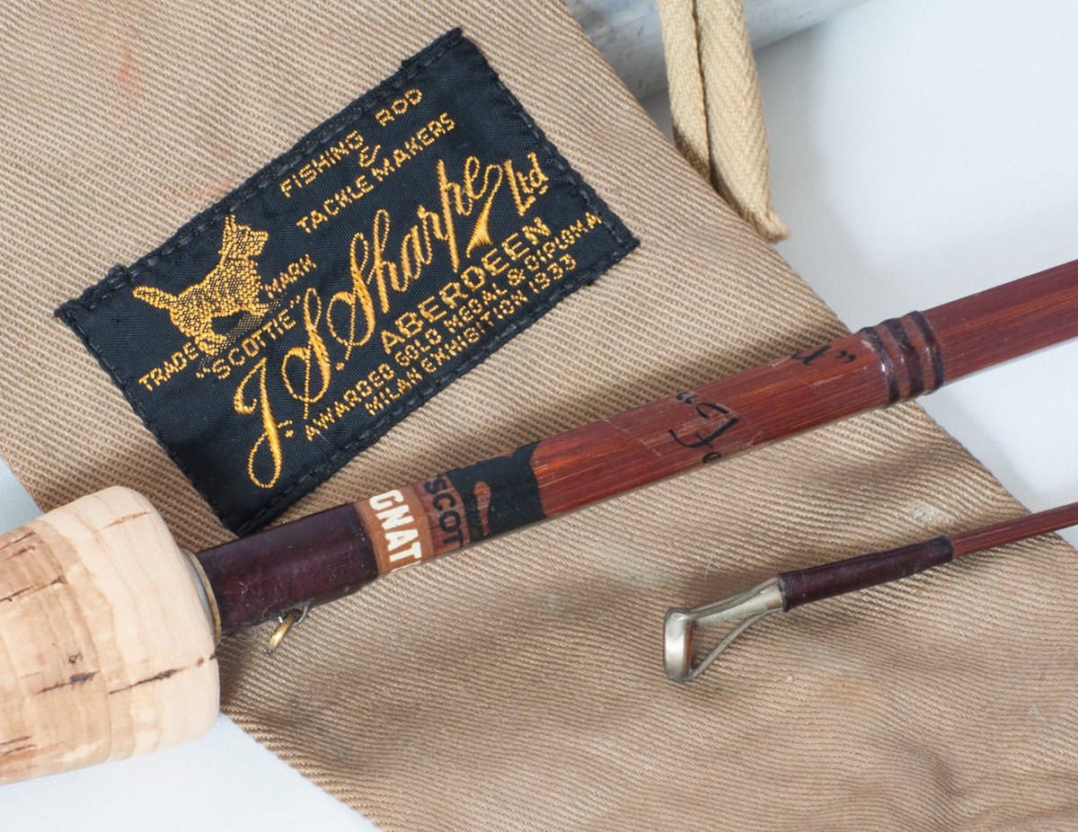 Sharpe's of Aberdeen - Scottie Featherweight Bamboo Rod 8'
