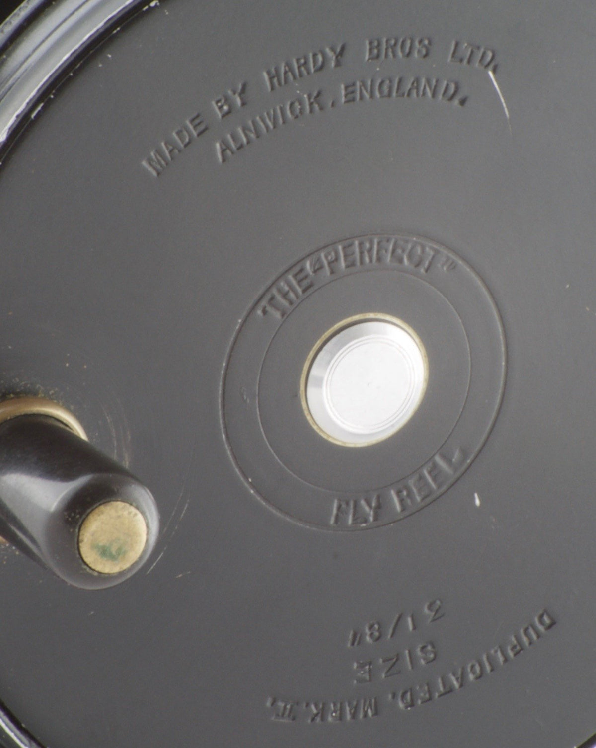 Hardy Perfect 3 1/8" Fly Reel - Wartime Black Finish