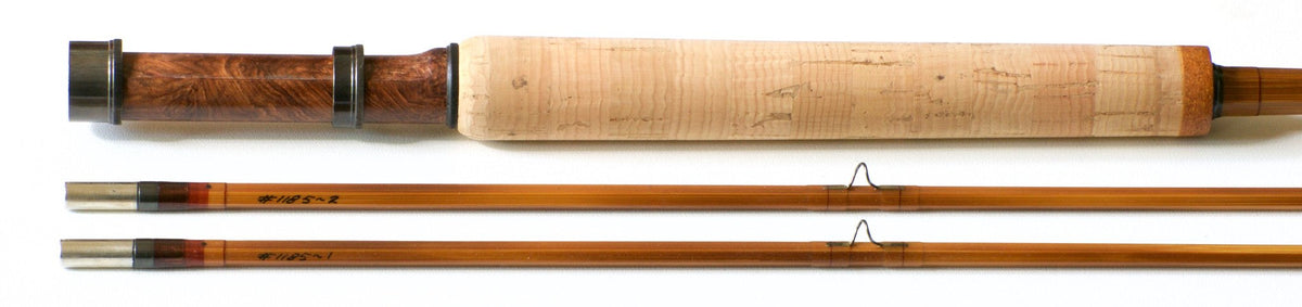 Ramanauskas, Bernard - Scott Rod Co. Bamboo Rod 7'10 2/2 5wt - maker signature and rod markings