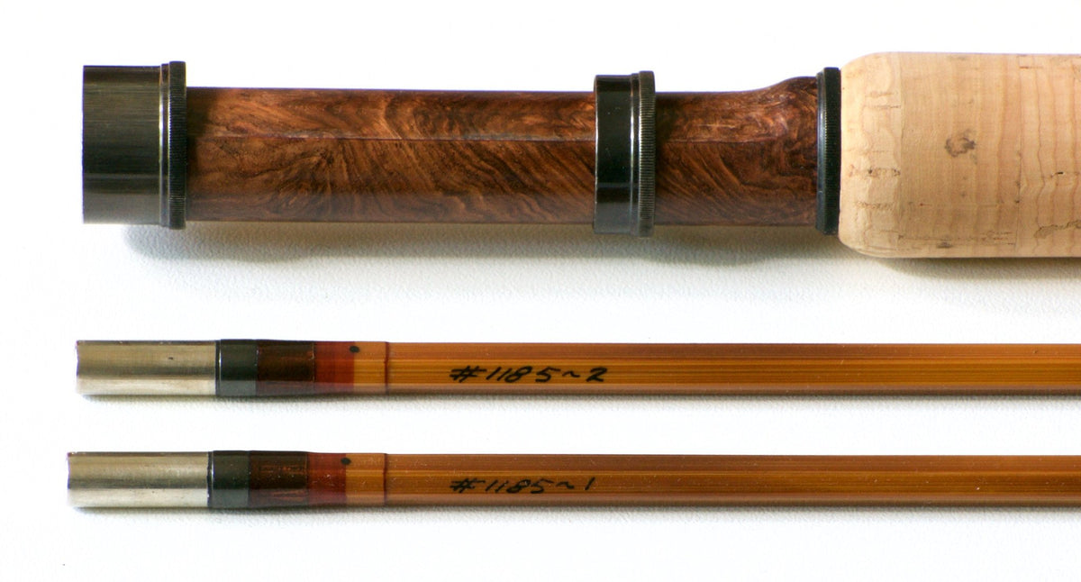 Ramanauskas, Bernard - Scott Rod Co. Bamboo Rod 7'10 2/2 5wt - ferrules and tip tops detail