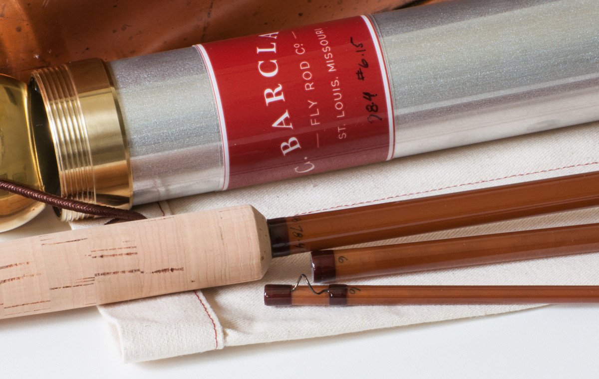 Barclay, Chris - 7'8" 3pc 4wt fiberglass fly rod