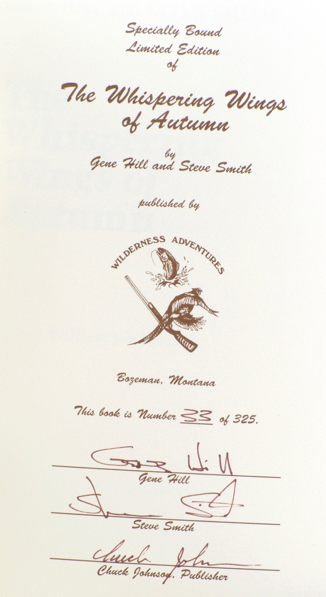 Hill & Smith - The Whispering Wings of Autumn 