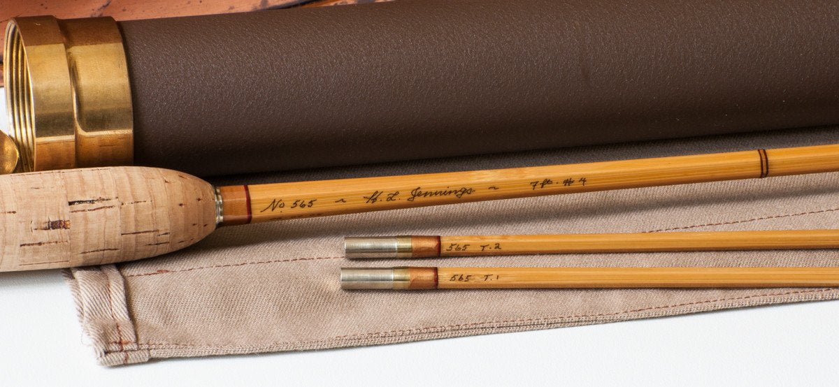 Jennings, Homer -- 7' 2/2 4wt Bamboo Rod 