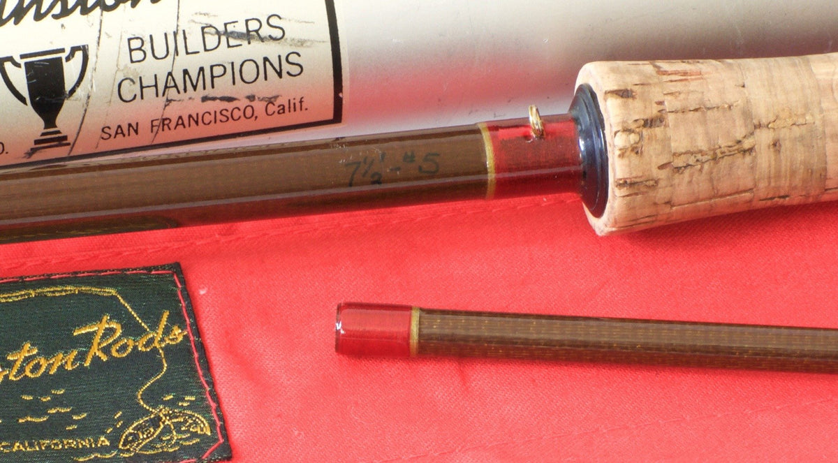 Winston, RL -- 7'6" 5wt SF-era fiberglass rod