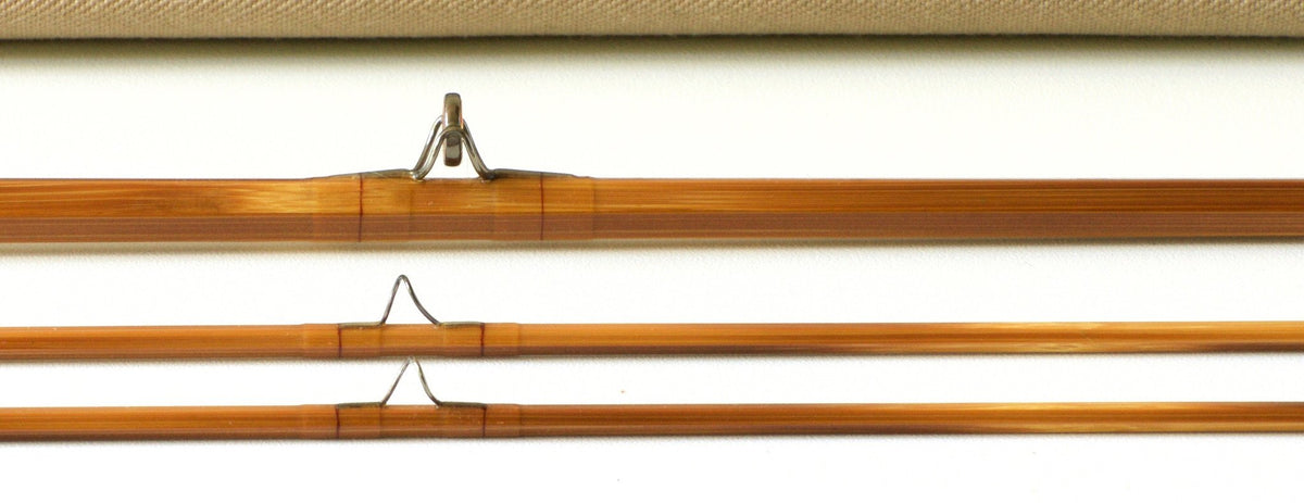 Ramanauskas, Bernard - Scott Rod Co. Bamboo Rod 7'10 2/2 5wt - rod sections with wraps and hardware