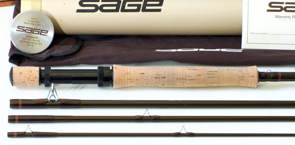 SAGE Fly Rod GRAPHITE Ⅳ 080-3SP ０番　希少 Sage Graphite IV 480-3 SP Fly Rod (Lot 1378 - Fall Sporting Art