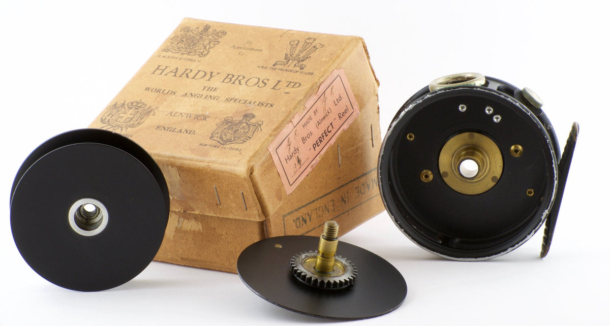 Hardy Perfect 3 1/8" Fly Reel - Wartime Black Finish 