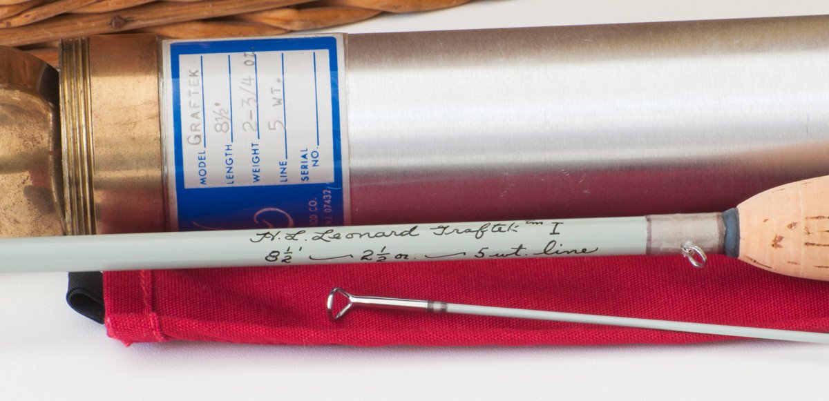 Leonard, HL - Graftek Graphite Rod 8'6 5wt - unused!