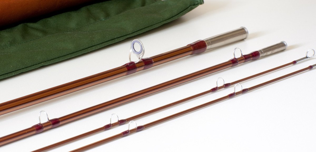 レア　Walton Powell Hexagraphフライフィッシングロッド！ Walton Powell Hexagraph Fly Fishing Rod. 7' 2-3wt. W/ Tube