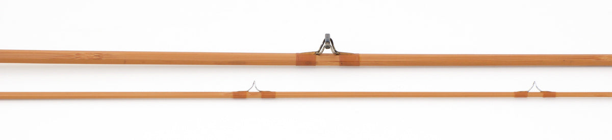 R.L. Winston Prototype Bamboo Rod 8'3" 2/1 #5 - guides and thread wrapping