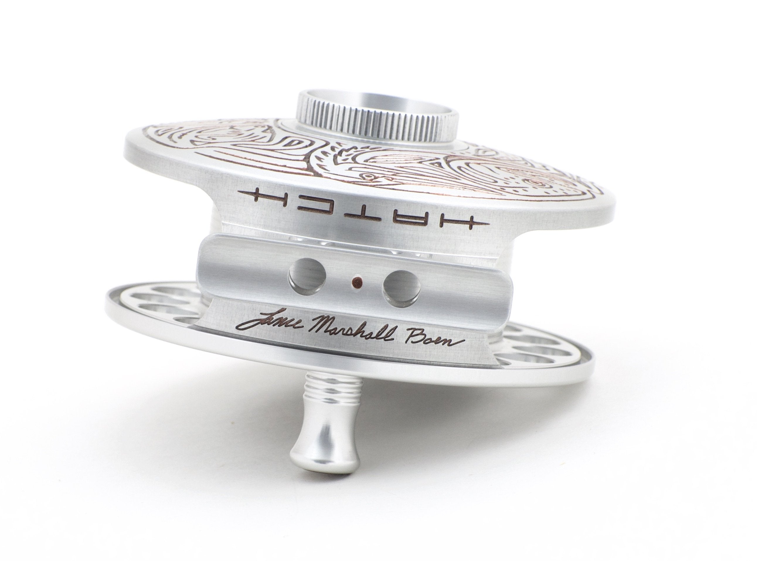 affordable steelhead fly reels Hatch Custom Fly Reel 7 Plus -- Lance Boen / Steelhead Lifecycle Limit