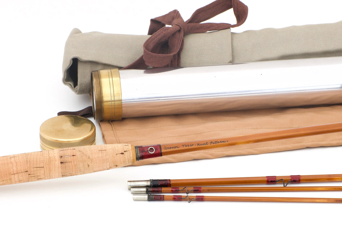 Marc Aroner 7' 3/2 4wt Hunt Pattern DF Bamboo Rod