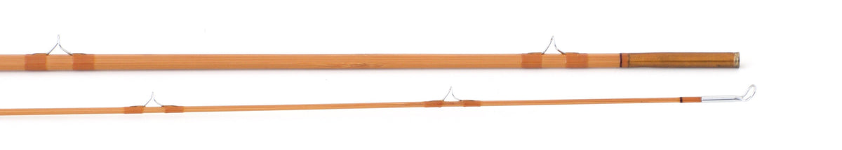 R.L. Winston Prototype Bamboo Rod 8'3" 2/1 #5 - rod sections with wraps