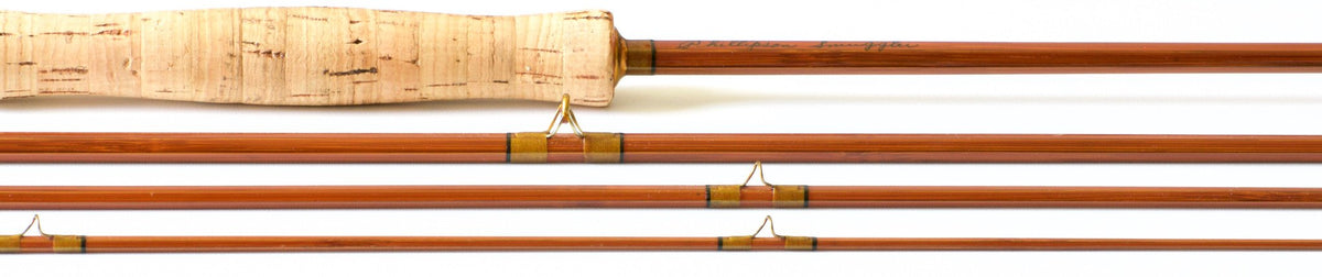 Phillipson Smuggler Bamboo Rod - rod sections with wraps