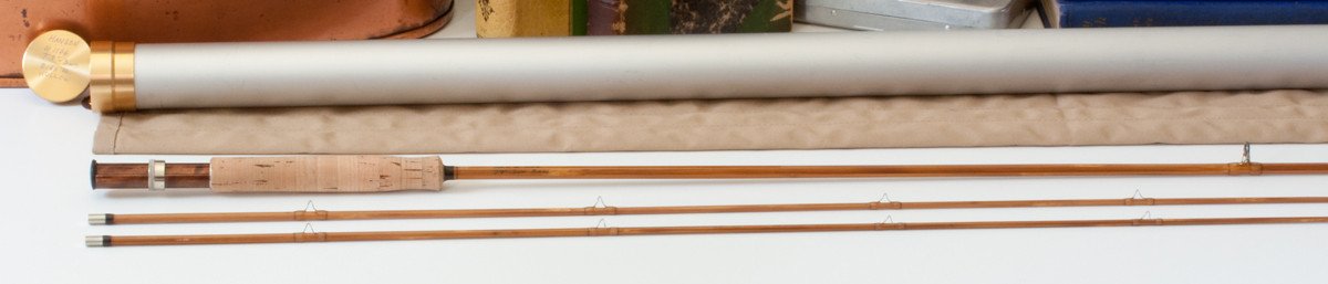 Hanson, Leon - 7'9 2/2 3wt Hollowbuilt Bamboo Rod 
