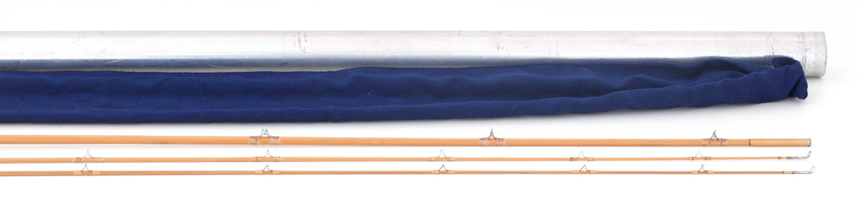 R.L. Winston Bamboo Rod 8' 2/2 #5 - rod sections with guides and wraps