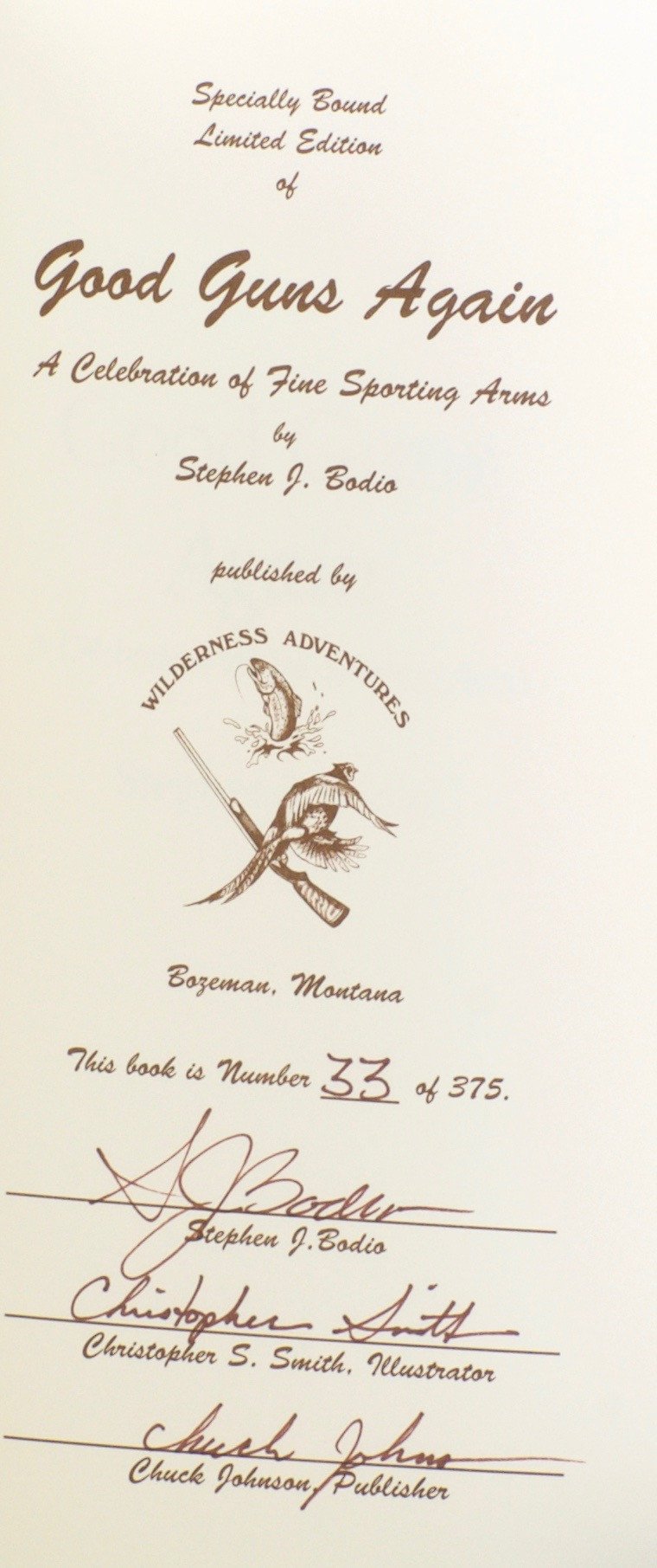 Bodio, Stephen - Good Guns Again 