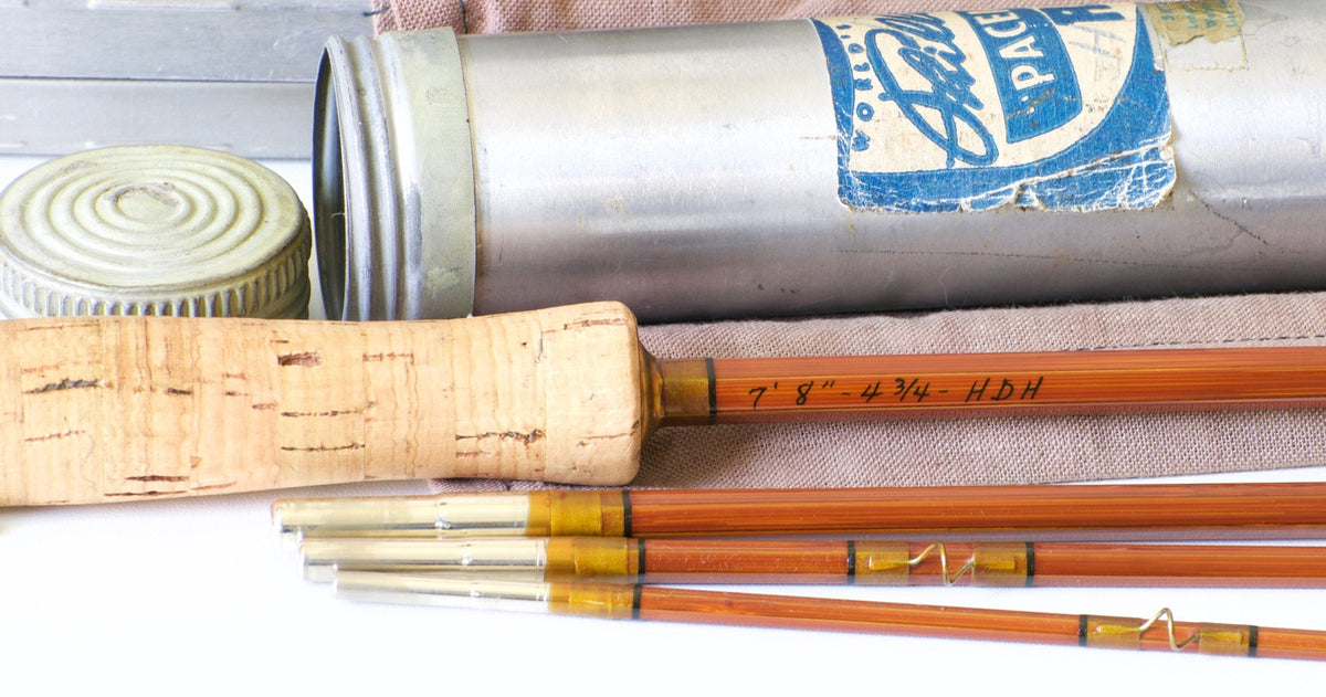 Phillipson Smuggler Bamboo Rod - handle grip and reel seat detail