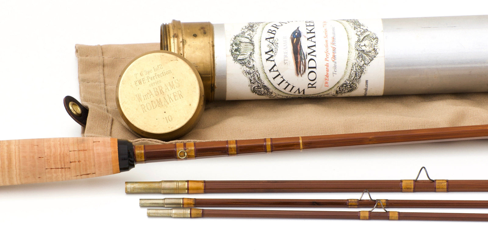 Abrams, William - E.W. Edwards Perfection 7'6 Bamboo Rod