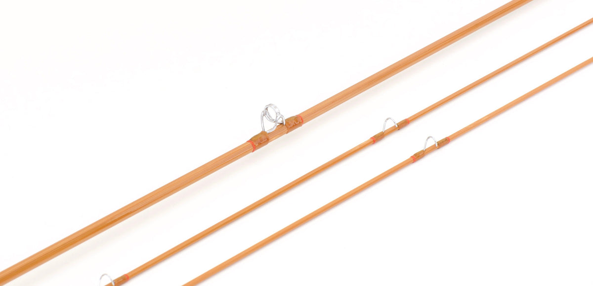 Simroe, Ted -- 6' 2/2 1wt Bamboo Rod - New! - rod sections with guides and wraps