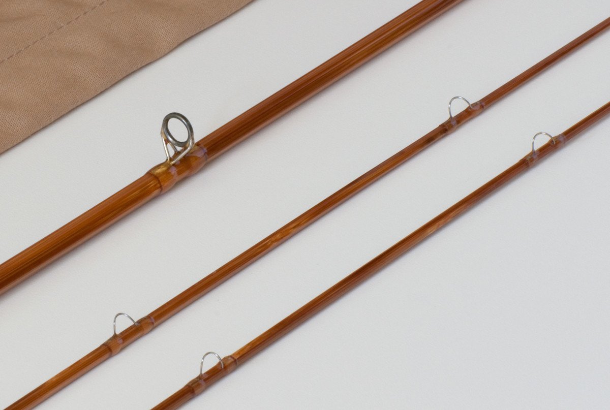 Hanson, Leon - 7'9 2/2 3wt Hollowbuilt Bamboo Rod 