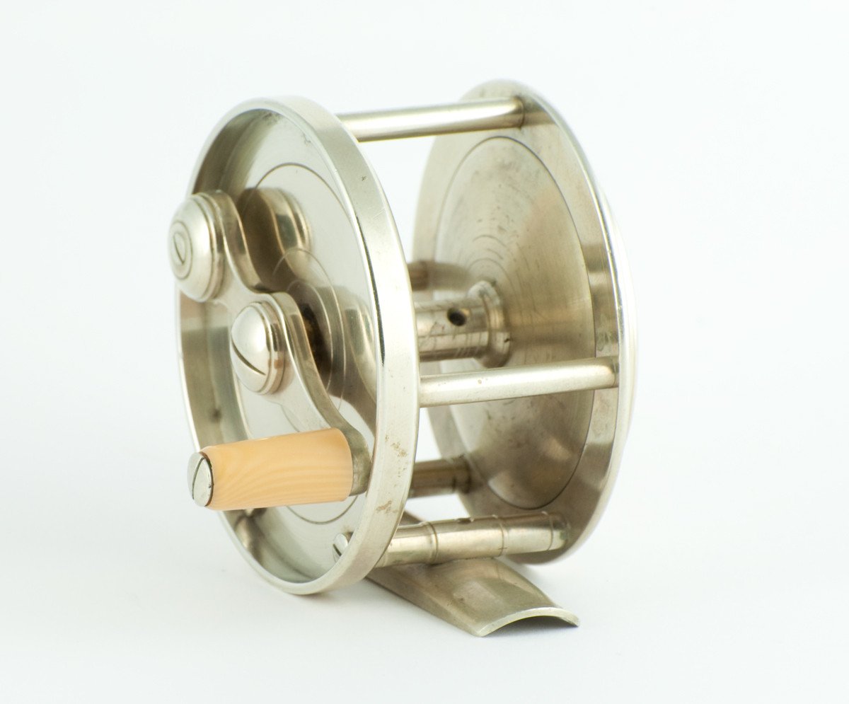 expensive old fishing reel Meek 44 Fly Reel