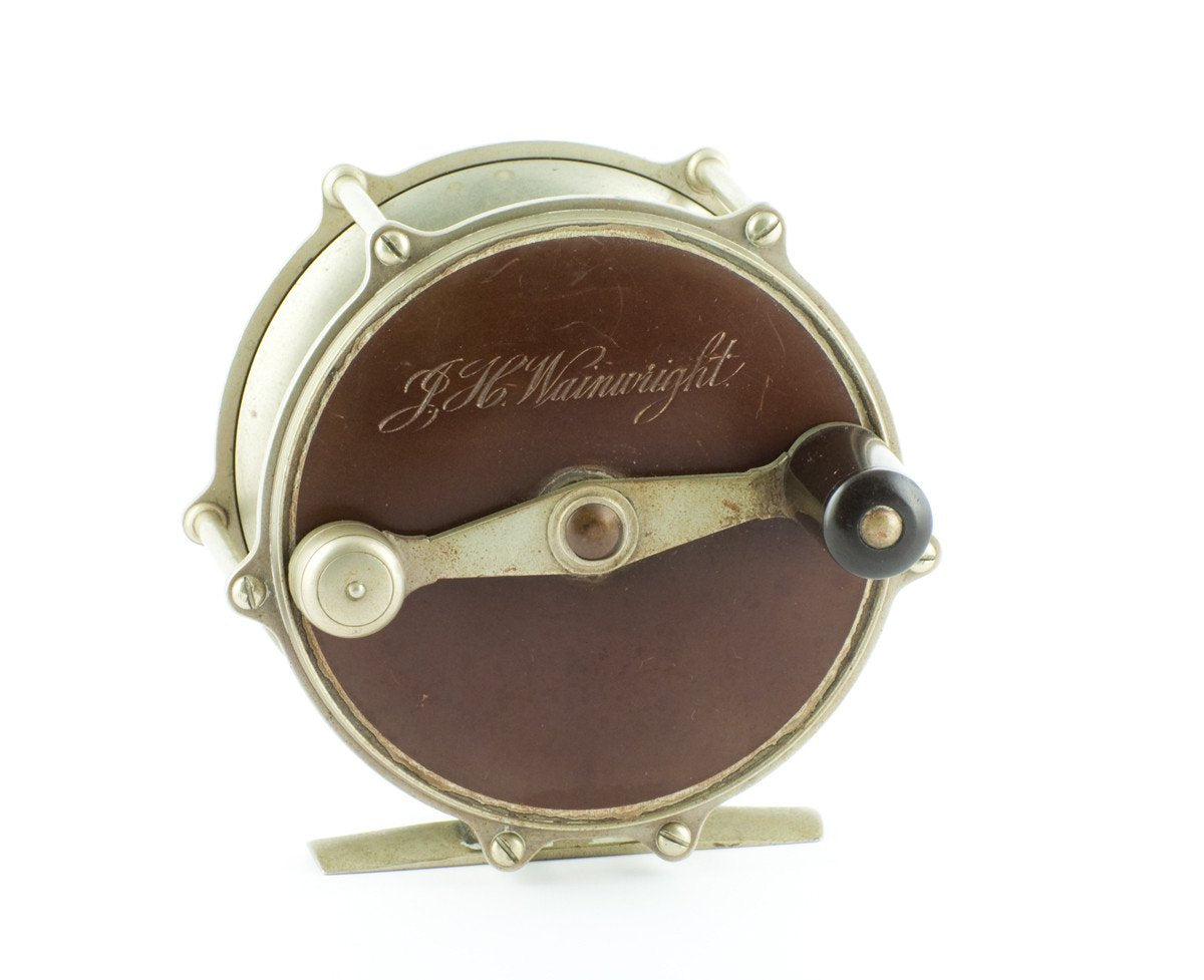 Julius Vom Hofe early raised pillar salmon reel - size 4/0