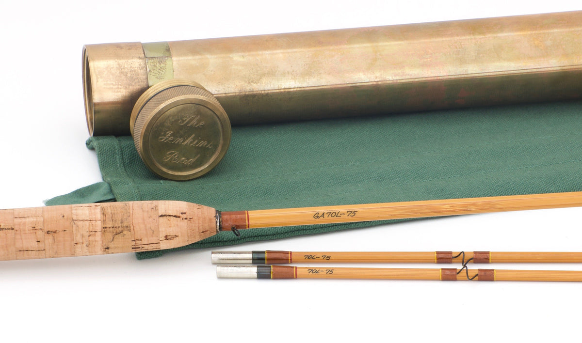 Jenkins Rod Co. Model GA70L-75 Bamboo Rod - 7' 2/2 3-4wt