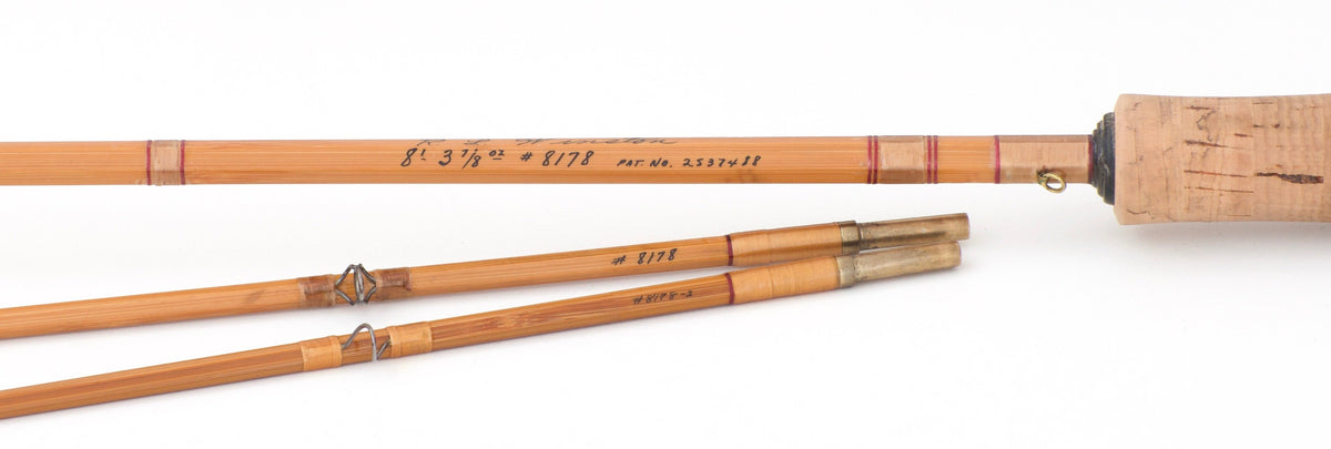 R.L. Winston Bamboo Rod 8' 2/2 #5 - full rod assembled view