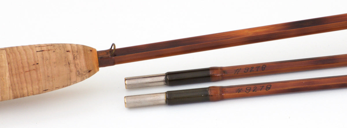 Bob Summers Model 275 Bamboo Rod 7'6" 2/2 #4 - overall view