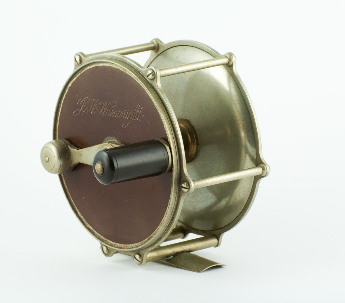 Julius Vom Hofe early raised pillar salmon reel - size 4/0