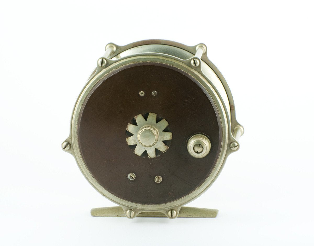 Julius Vom Hofe - early raised pillar salmon reel - size 4/0