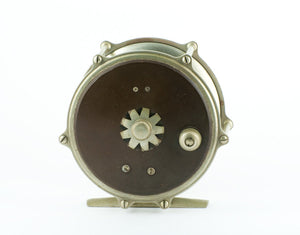 Julius Vom Hofe early raised pillar salmon reel - size 4/0