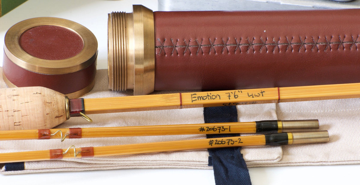 Heus, Danny / Keone Rodsmiths -- "Emotion" 7'6 4wt R-Quad Bamboo Rod