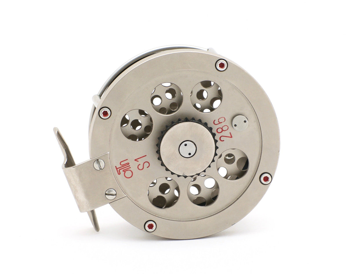 Ari 't Hart S1 Fly Reel and Spare Spool - Nickel Plated