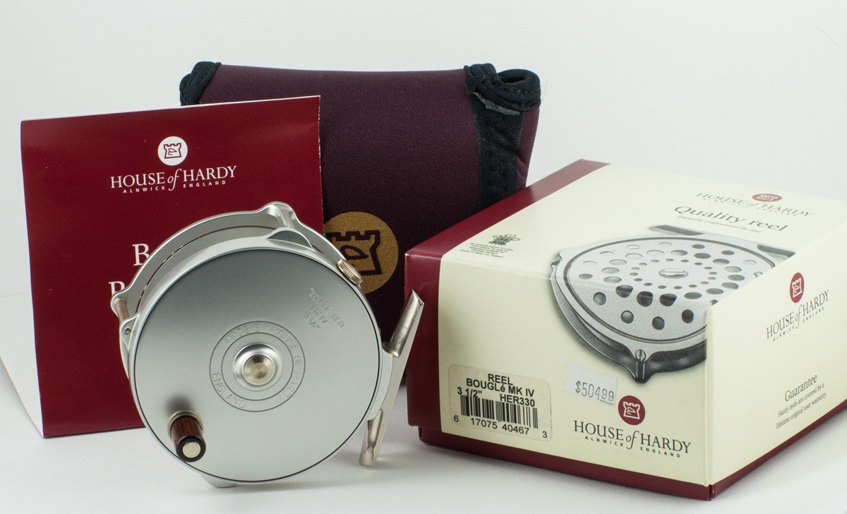 Hardy Bougle MKIV 3 1/2" Fly Reel 