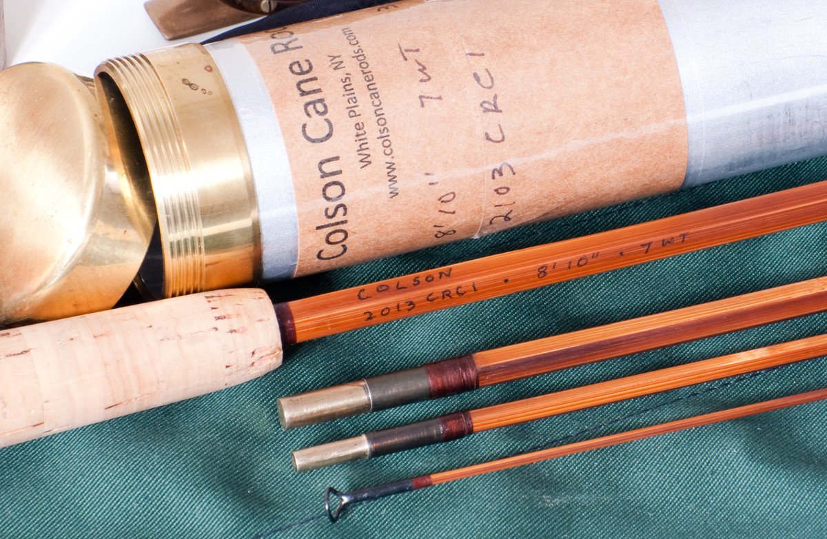 Colson, Bob -- 8'10" 3/2 7wt Bamboo Rod 