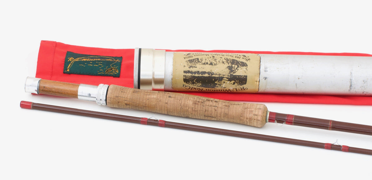 Winston, RL -- 8' 4wt 2pc Twin Bridges-era Fiberglass Rod