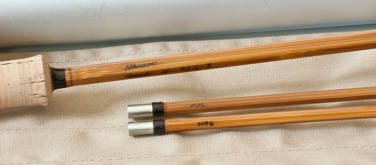Hanson, Leon - 7'9 2/2 3wt Hollowbuilt Bamboo Rod 