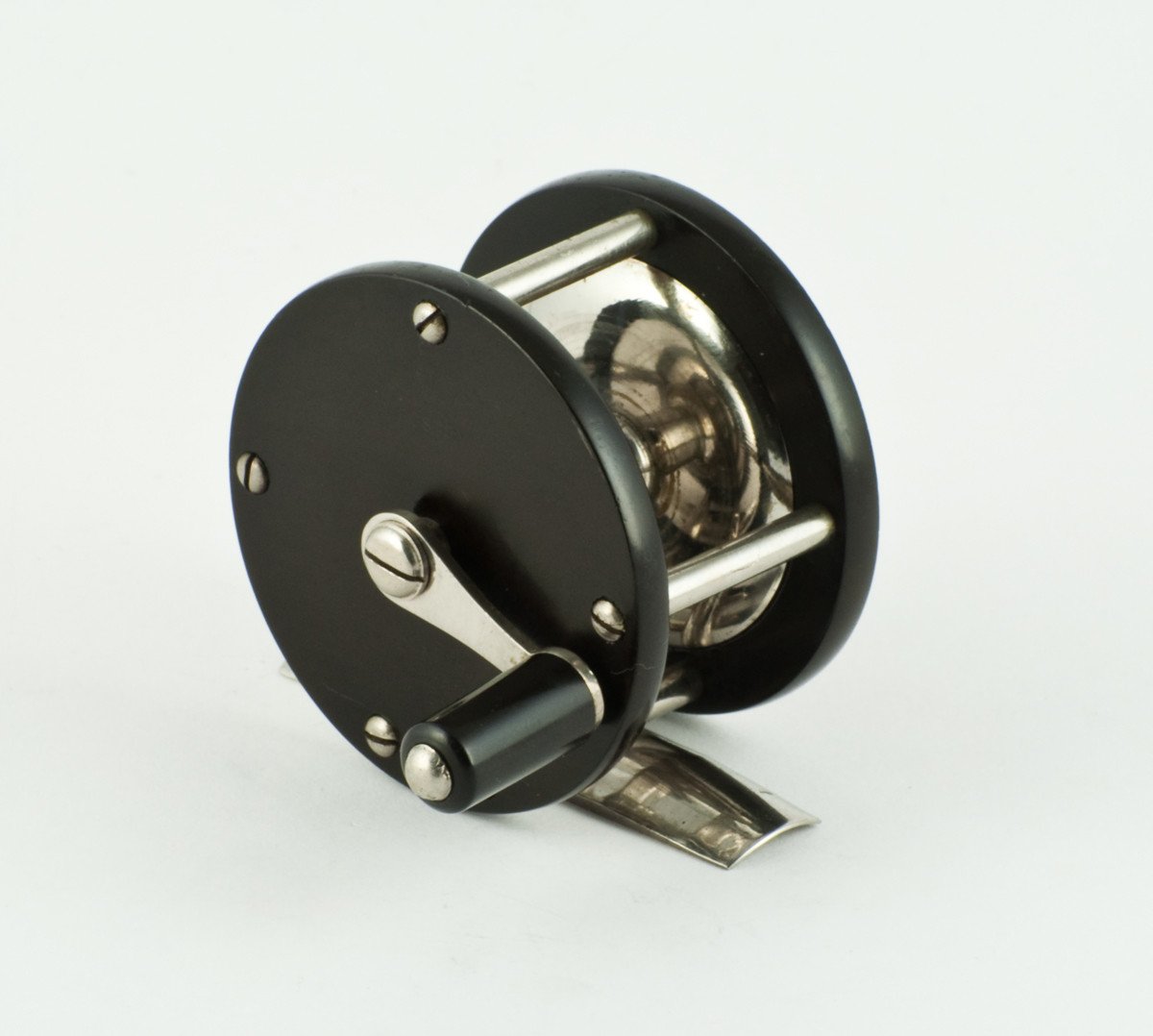 Julius Vom Hofe / Dame Stoddard - Hard Rubber Fly Reel - Size 4