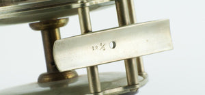 Julius Vom Hofe early raised pillar salmon reel - size 4/0