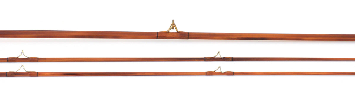 Bob Summers Midge Deluxe Bamboo Rod 5'6" 2/2 #4/5 - rod sections with wraps and hardware