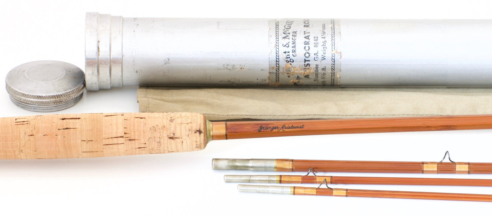 Wright & McGill Granger Aristocrat Model 8642 Bamboo Rod