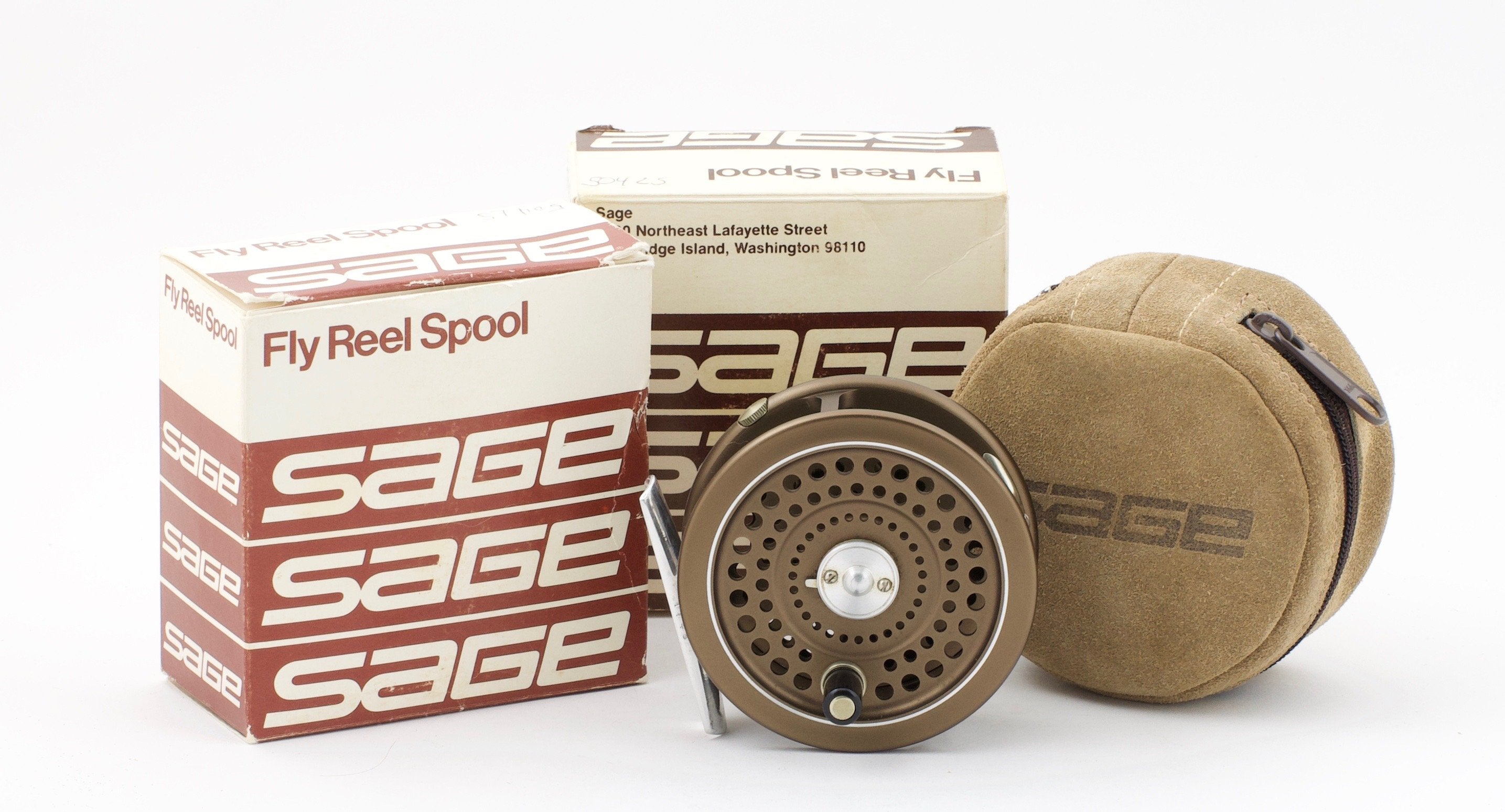 bes fly reel Sage 504L Fly Reel and Spare Spools (made by Hardy's)