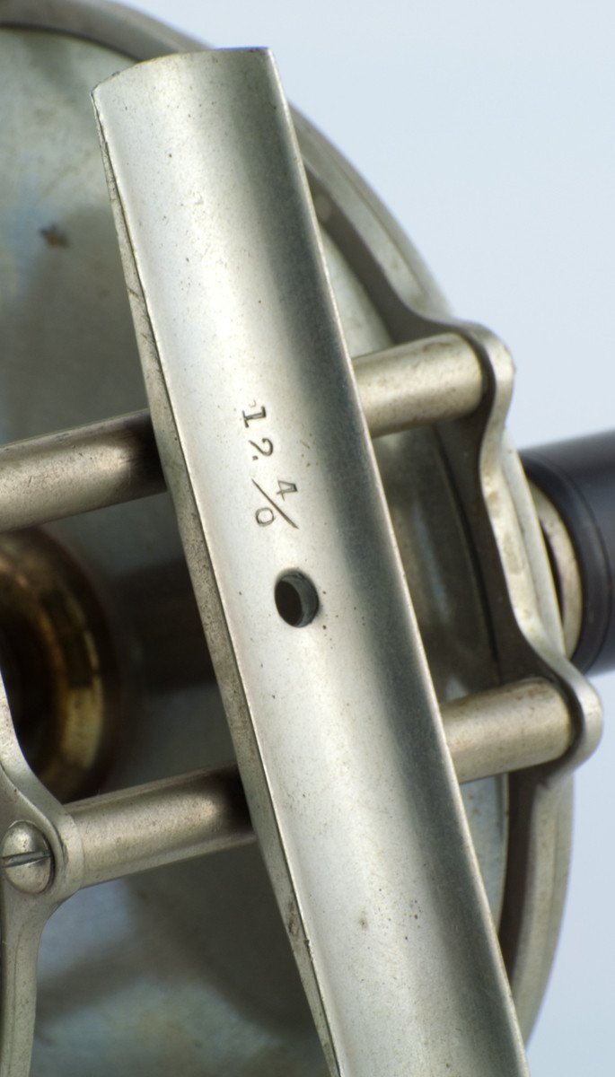 Julius Vom Hofe - early raised pillar salmon reel - size 4/0