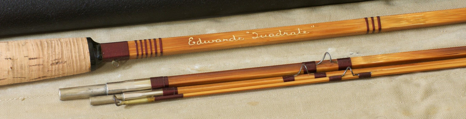 Edwards Quadrate Model #35 8'6" Bamboo Rod 