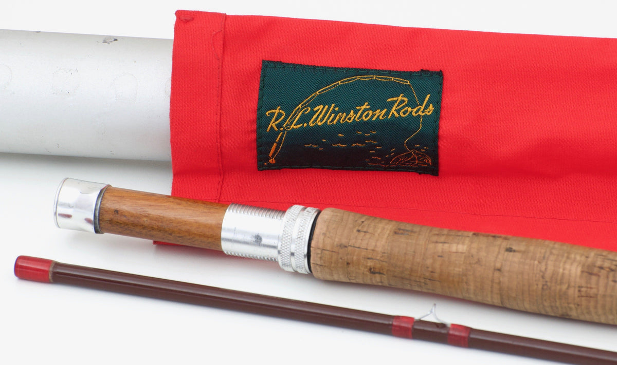 Winston, RL -- 8' 4wt 2pc Twin Bridges-era Fiberglass Rod