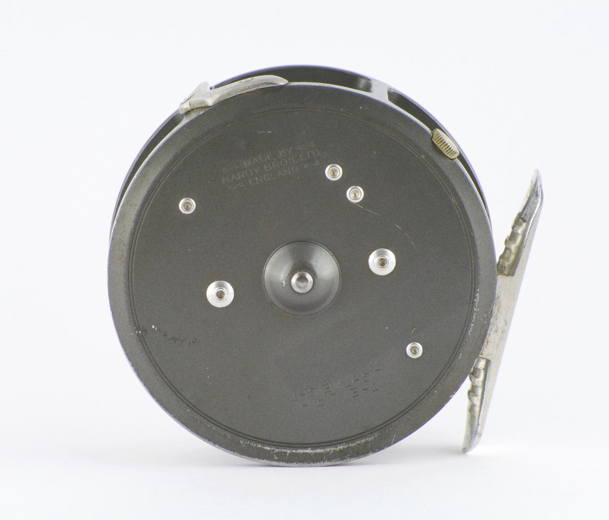 Hardy LRH Lightweight - scarce early 60's half-ribbed foot model!