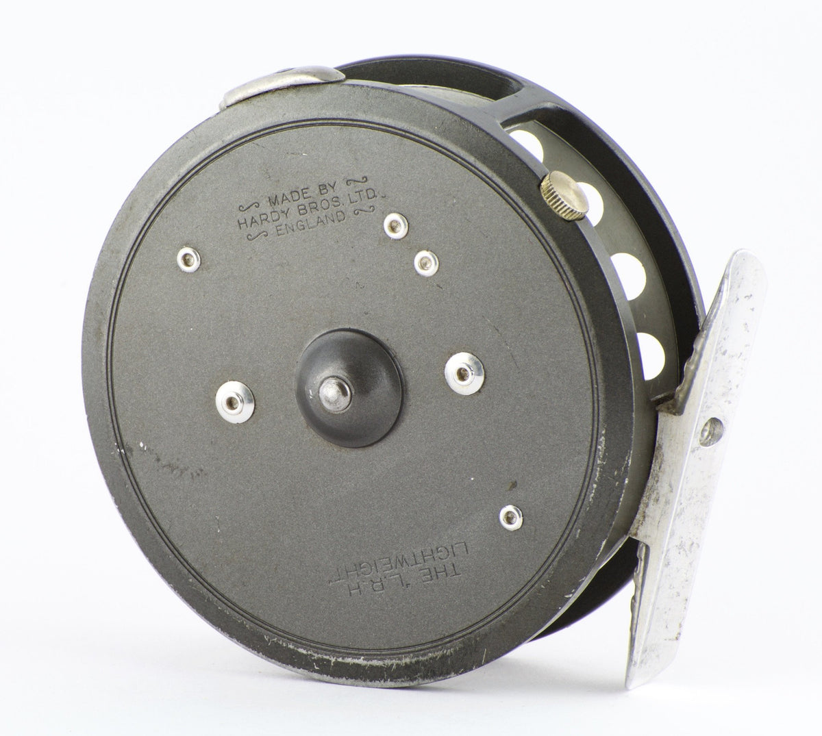 Hardy LRH Lightweight - scarce early 60's half-ribbed foot model!