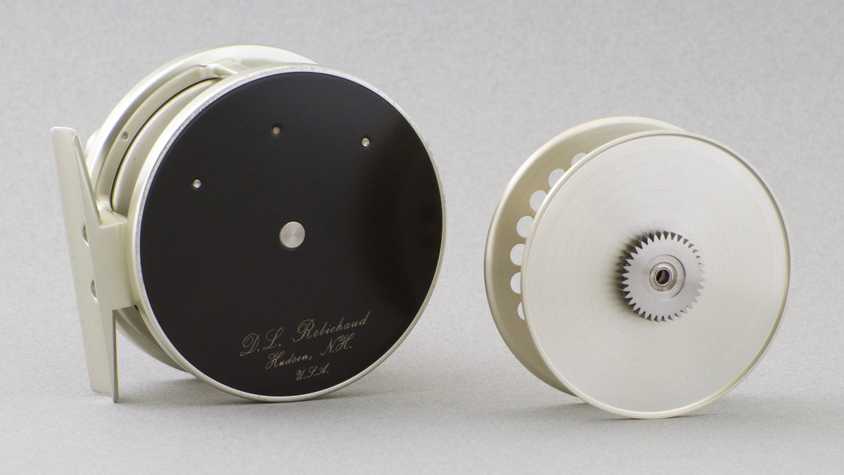 Robichaud Traditional Trout Reel 3" and spare spool - LHW 